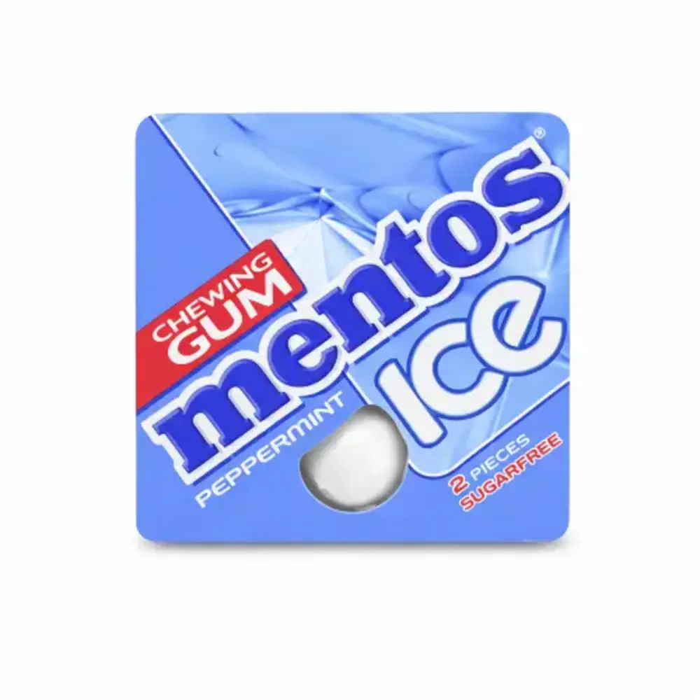 Mentos Ice Peppermint Chewing Gum 11.44G